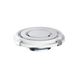   Süllyeszthető kerek légszelep befúvásra koanda effektussal, d160mm, kétsoros PCIRCLE1602